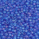 Miyuki seed beads 8/0 - Matte transparent sapphire ab 8-150FR